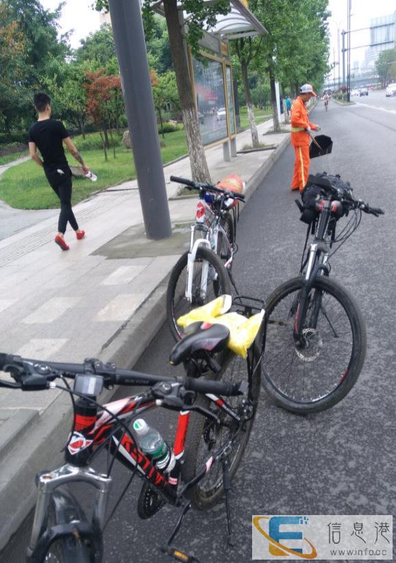 三辆二手山地自行车转卖