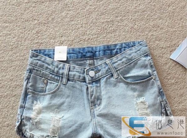 2016夏季哪里有便宜又时尚地摊女士牛仔裤九分潮流牛仔短裤