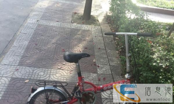 女士可折叠小自行车