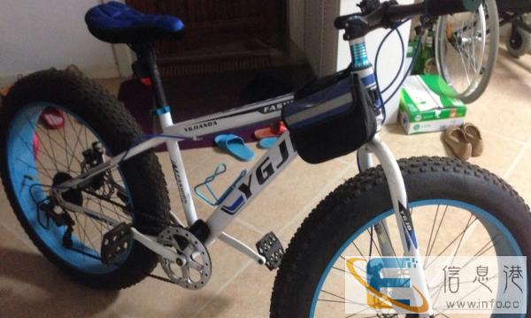 雪地沙滩自行车