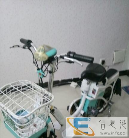 急转新蕾简易小款电动自行车一辆,成色特新买来就没怎么用