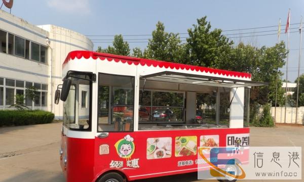 电动小吃车电动早餐车快餐车移动手推车奶茶冷饮酸辣粉煎饼车