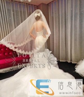 拖尾鱼尾婚纱