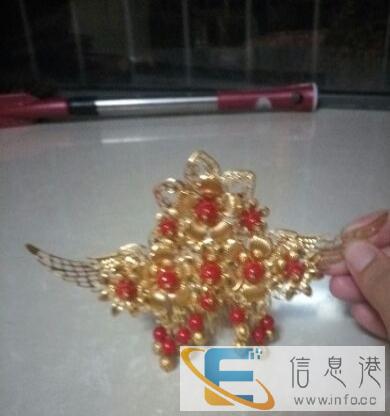 进酒服婚纱头饰