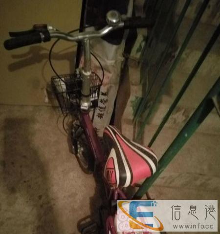 九成新儿童折叠自行车