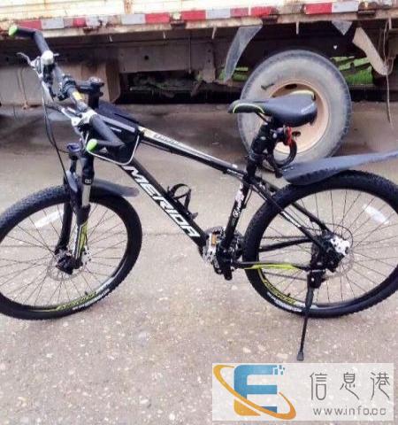 低价出售 9.9成新美利达公爵500山地自行车出售