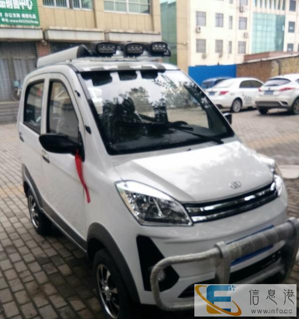 电动四轮汽车四轮电动车老年代步车油电两用车电动四轮汽车