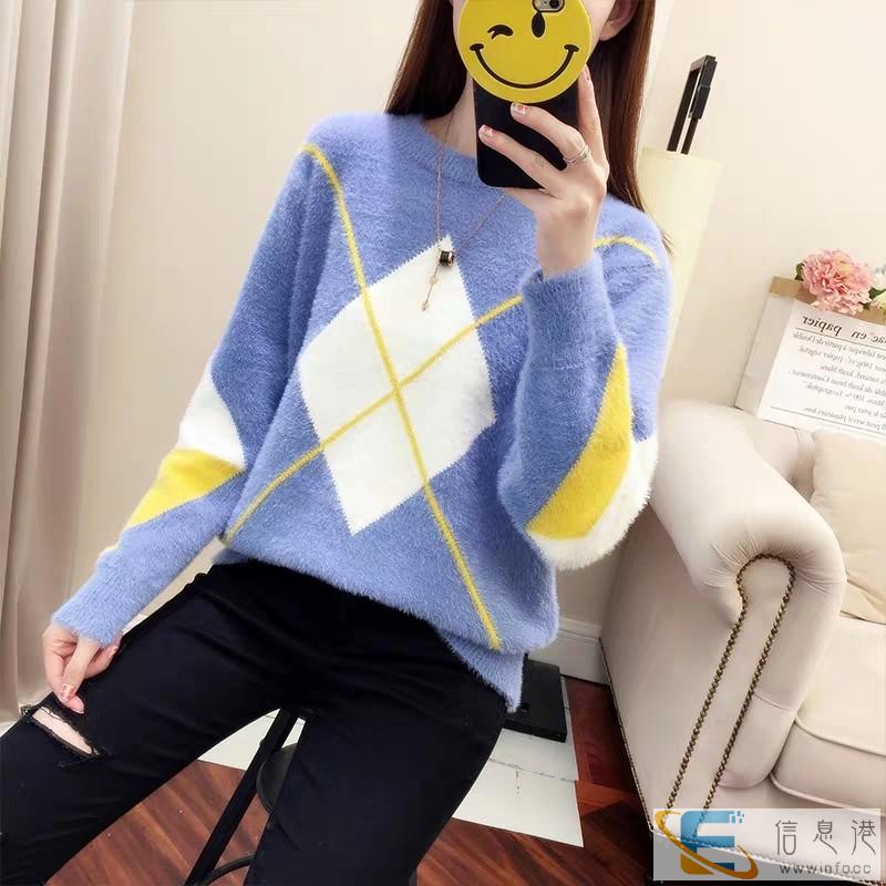 套头女加厚上衣工厂直销尾货几元处理毛衣摆地摊早市跑江湖货源