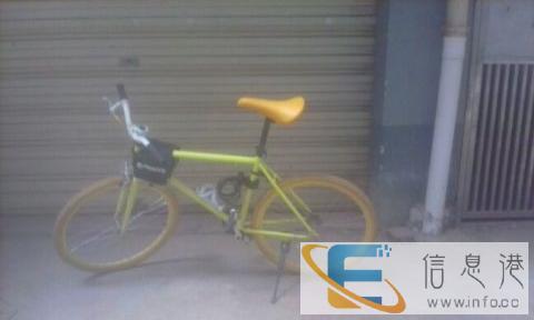 24寸七成新死飞自行车,低价转让,有礼相送