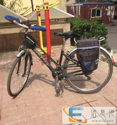 捷安特8成新自行车