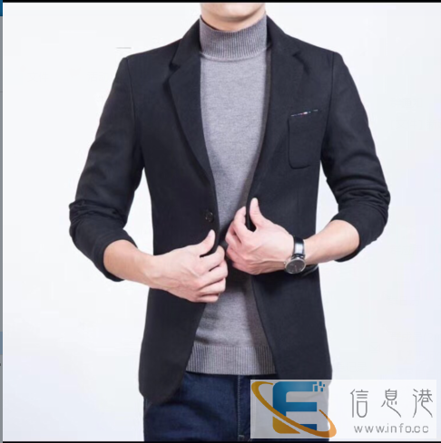 冬季毛呢大衣男中长款羊毛呢青年修身妮子男装男士呢子风衣外套厚