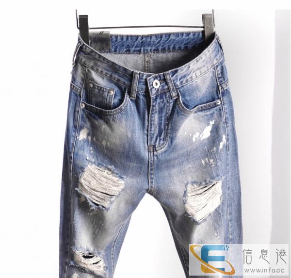 赶集夜市出摊山东潍坊库存服装厂家直销便宜女装牛仔裤清仓处理货