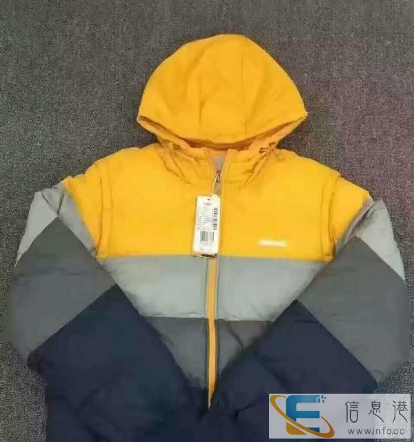 品牌运动服装尾货断码清仓批发 男女运动棉服地摊专卖店清货