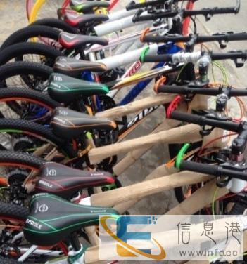 所有山地自行车350元一台