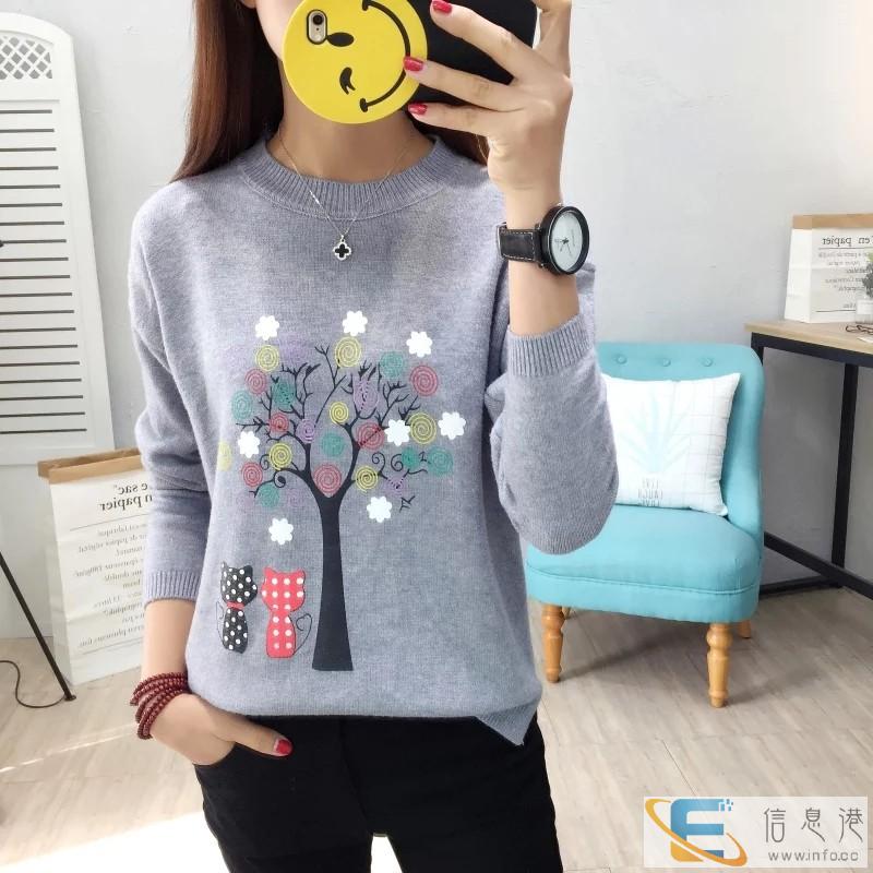 当季新款水貂毛毛衣 折扣女装品牌库存尾货批发