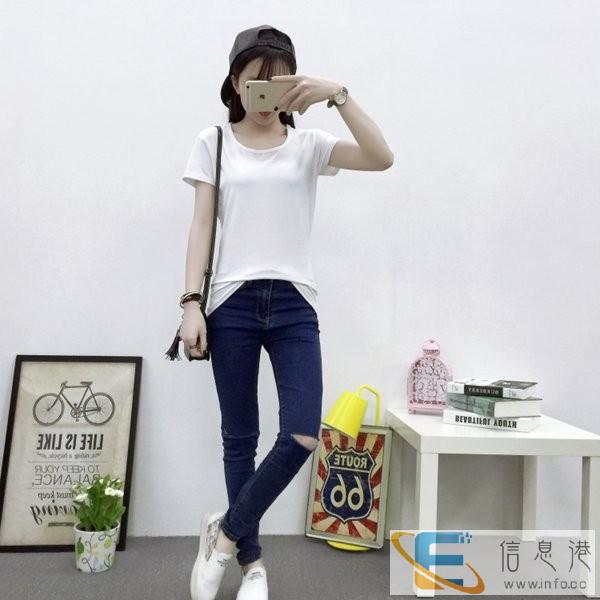 地摊库存女装T恤T恤批发哪里便宜虎门厂家便宜T恤批发