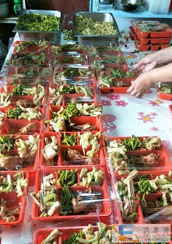 中餐外卖各种盒饭