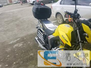 豪爵dk150摩托车，完美车况