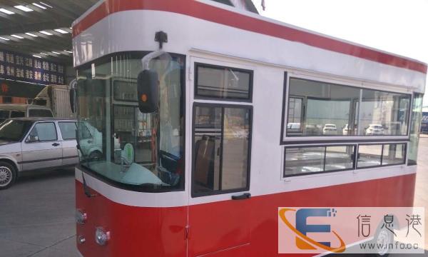 低价销售电动餐车流动房车小吃车中巴餐车移动房车售货车