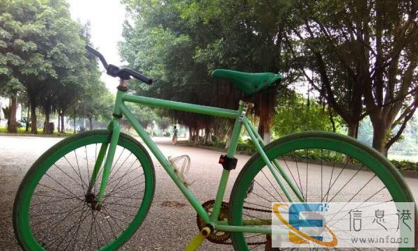 大概5成新自行车,倒刹车