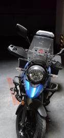 豪爵铃木DL250ABS款蓝色
