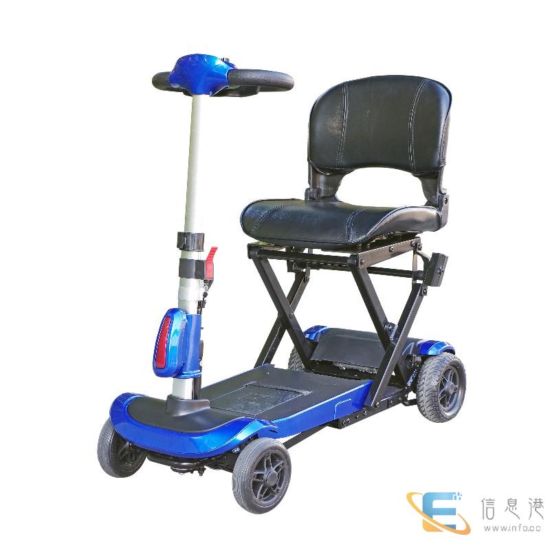 美国舒乐适单人座轻巧便携老年代步车