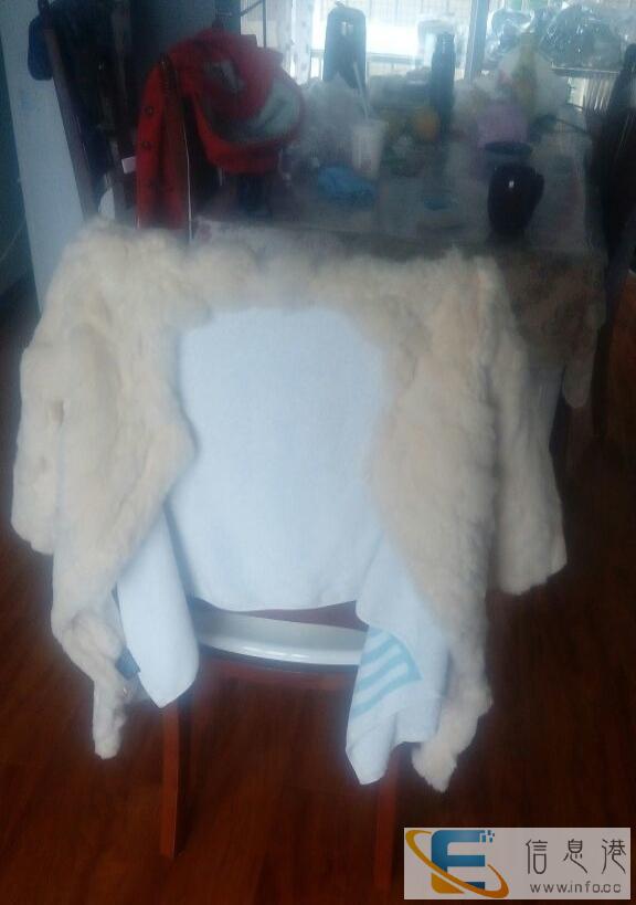 全新正宗獭兔毛皮毛衣转让,你值得拥有