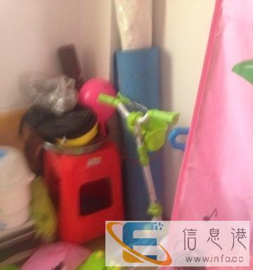 绿色自行车红