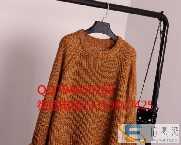 潮流时尚库存毛衣批发冬季尾货针织毛衣清仓套头毛衣批发
