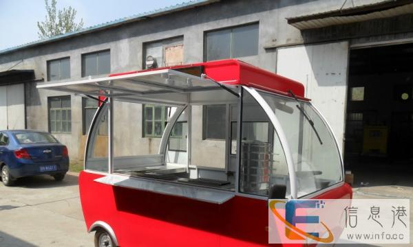 嘉美餐车厂家直销定做电动三轮四轮小吃车美食车