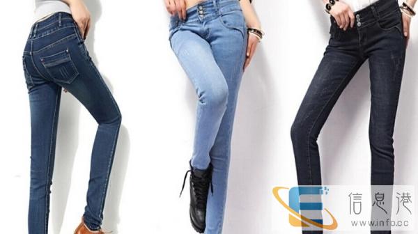 热销地摊女装 韩版库存杂款女式牛仔长裤 牛仔裤女 尾货清仓牛