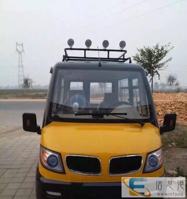 新能源观光代步车铁壳四轮车成人电动四轮车电动汽车轿车油电两用