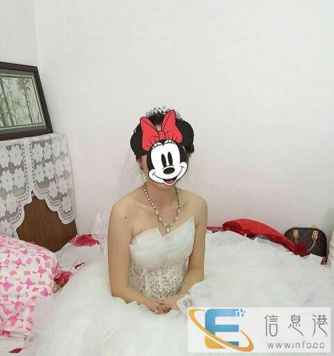 婚纱就穿过一次