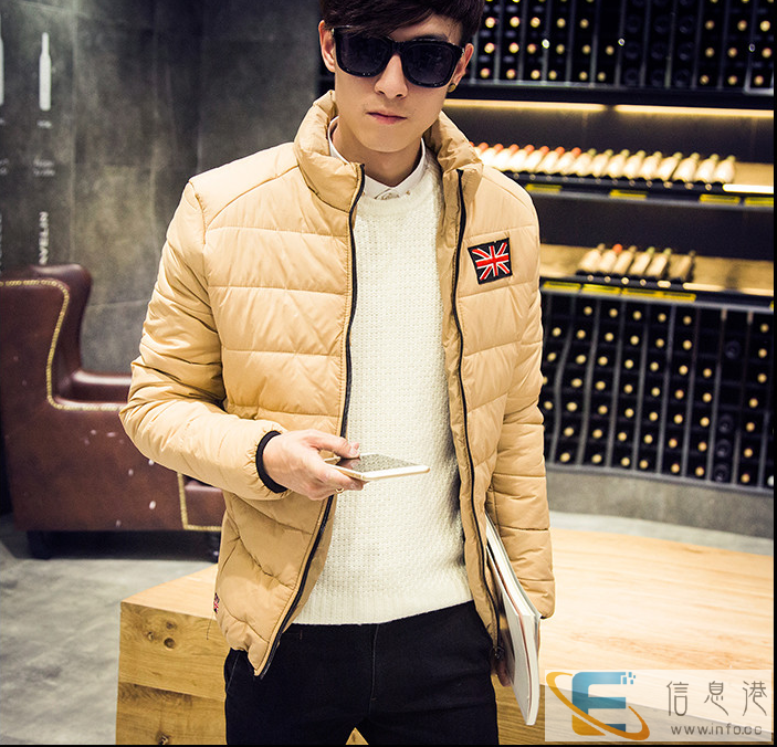 大码男装特大码羽绒棉衣加肥加大立领棉袄中老年超大码薄外套