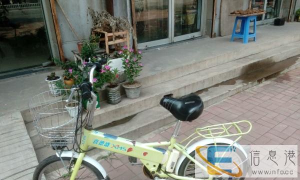 处理八成新喜德盛锂电电动自行车一辆电池好跑的远小巧玲珑