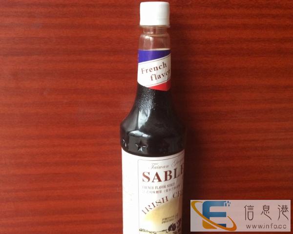 沙布列系列法式风味糖浆爱尔兰奶油味