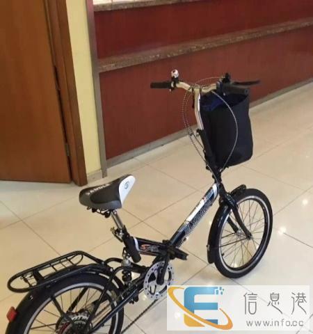 翼骊20寸折叠自行车变速减震