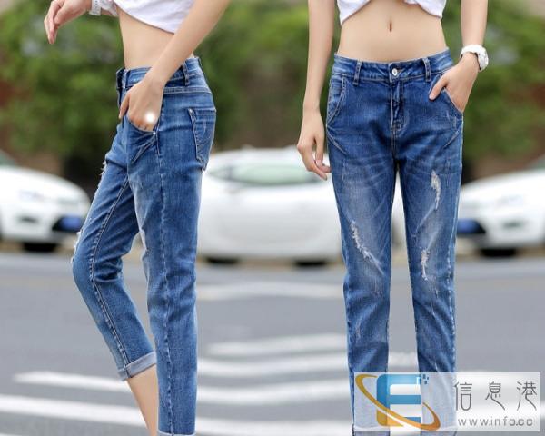 厂家直销女士牛仔裤尾货批发地摊库存女士牛仔裤大码韩版短裤尾货