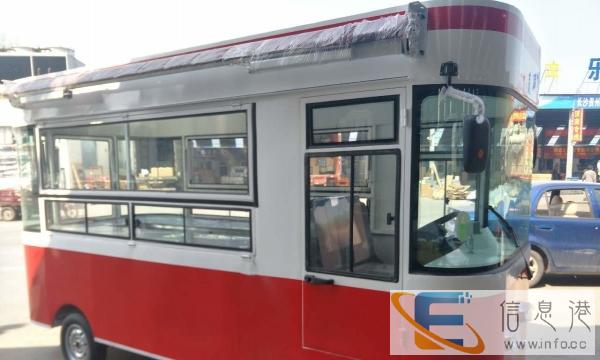 低价销售小吃车快餐车早餐美食车电动餐车流动房车中巴餐车售货车