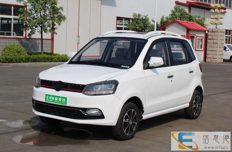 帝隆四轮电动汽车 四轮电动代步车 5门4座两厢车