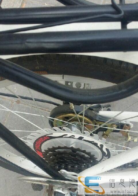 急售个人一手折叠自行车