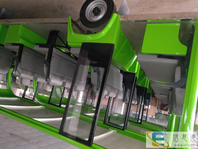 转让多台十四座9成新豪华版电动观光车