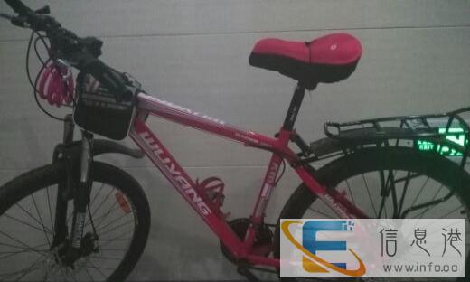 五羊山地车,禧玛诺21速,双蝶刹车,过年的时候买的,非诚勿扰