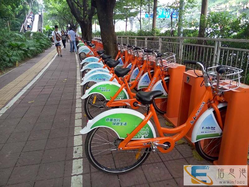 法瑞纳公共自行车租赁智能系统技术 国内领先
