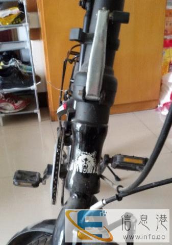 闲置折叠自行车