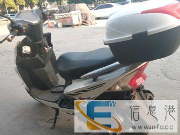 嘉陵踏板摩托车6千多公里发动机声音纯正