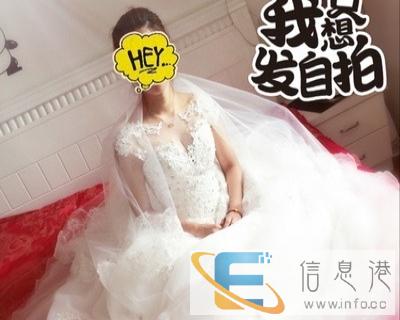 5.28结婚新买婚纱转让