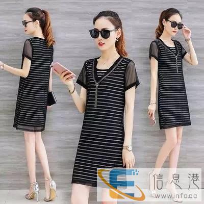 景田伊尚服装批发大量春款连衣裙 风衣外套 裤子 小衫到货