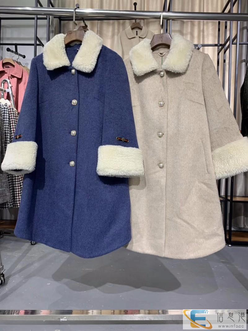 武汉景田依尚服装批发大量秋冬新款棉服羽绒服低价批发