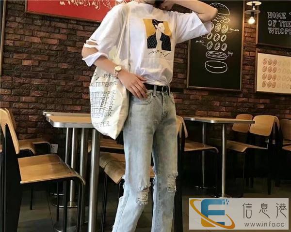 雅安哪里有库存尾货牛仔裤批发显瘦铅笔裤纯色女裤批发一手牛仔裤